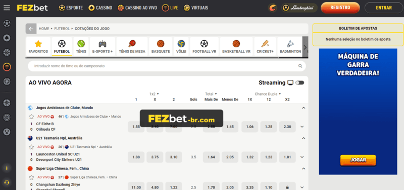 Set games bet